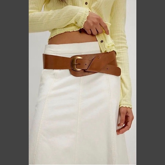 Free People Accessories - Free People Jericho Hip Belt Belt Brown M/L